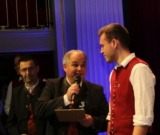 MStM Neujahrskonzert 2025 Ehrung Markus Stark