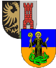 Wappen von Kempten und Sankt Mang Wappen von Kempten und Sankt Mang
